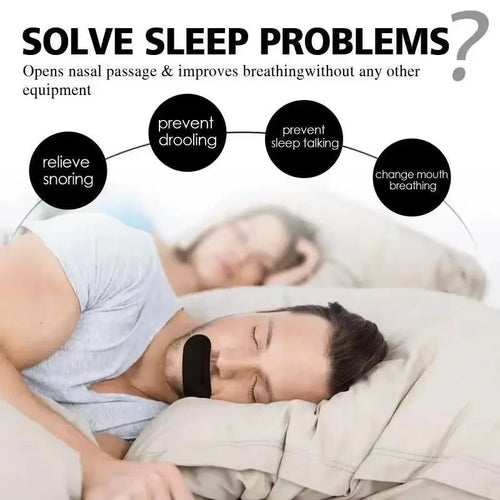 SilentNights Mouth Tape- Better Sleep,Better Skin,Better Jawline